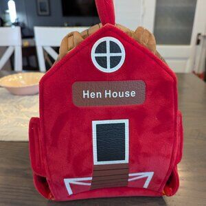 12" Hen House Chicken Coop Plush Stuffed Animal Playset